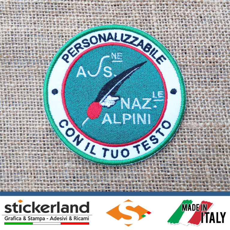 Toppa A.N.A. Personalizzata – Al Cappello Alpino