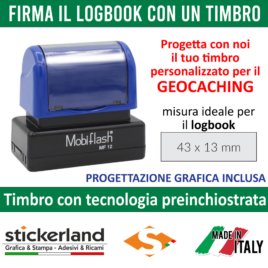 Timbro personalizzato per Geocache – Geocaching