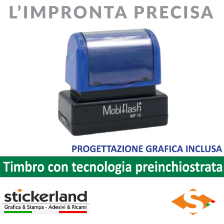 Timbro personalizzato MF12