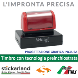 Timbro personalizzato da 59 x 35 mm cod. MF60