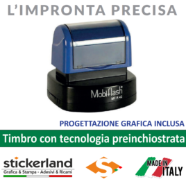 Timbro personalizzato tondo da 42 mm cod. MF42