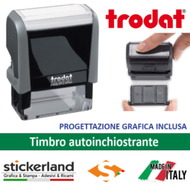 Timbro personalizzato Trodat Imprint 11 da 33 x 11 mm