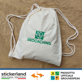 Sacca zaino ufficiale Geocaching 2